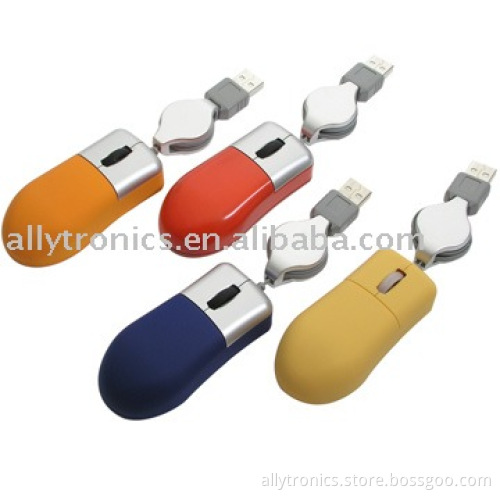 Hot mini optical mouse in various colors